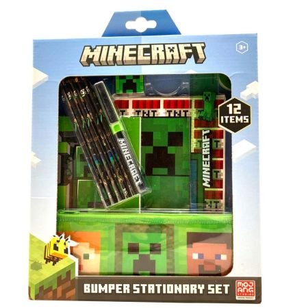Conjunto de papeleria Minecraft