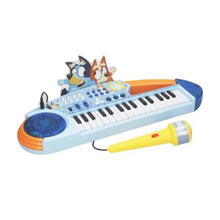 Conjunto guitarra e micro com funções Bluey