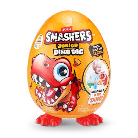 Smashers Dino Dig huevos sorpresa grandes