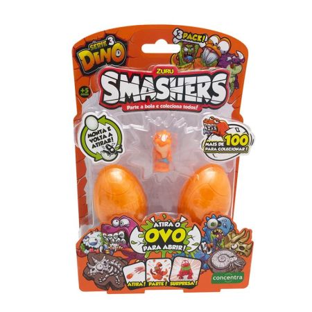 Smashers S3  Pack 3 mini figuras