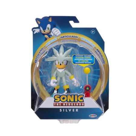 Sonic figuras 10 cm Silver