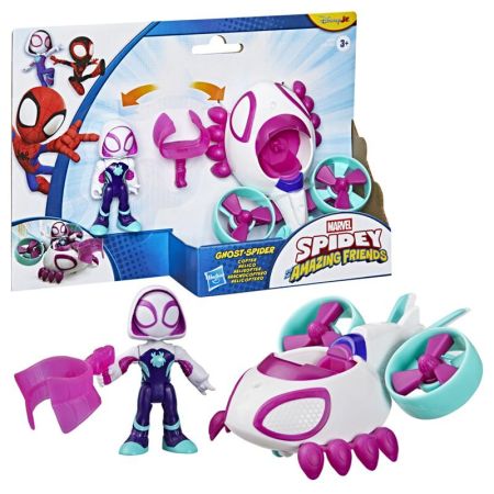 Spidey Spider fantasma e helic&oacute;ptero