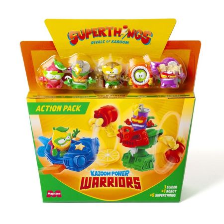 Superthings Kazoom Power Warriors Action Pack
