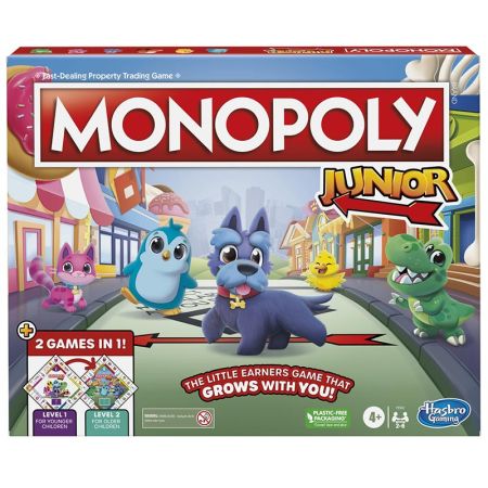Juego Monopoly Junior 2 jogos em 1