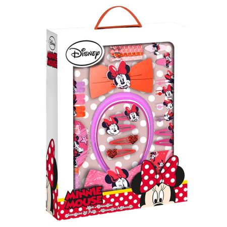 Conjunto 34 acessórios para o cabelo Minnie