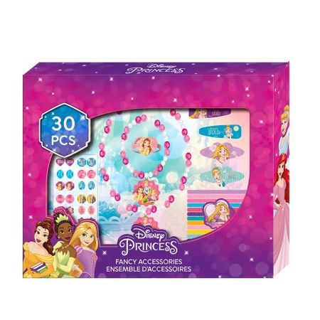 Caixa acessórios cabelo 30 uds Princesas Disney