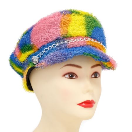 Chapeu às cores Carnaval