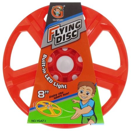 Frisbee 20 cm com luz