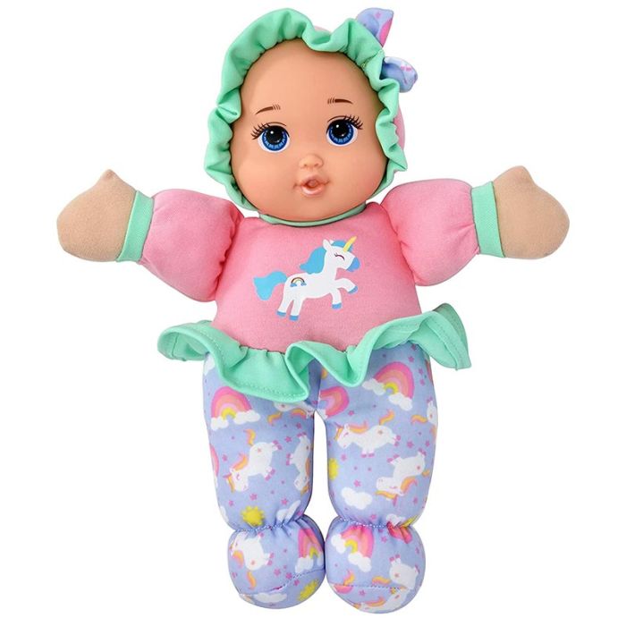 Soft baby doll for 1 2025 year old