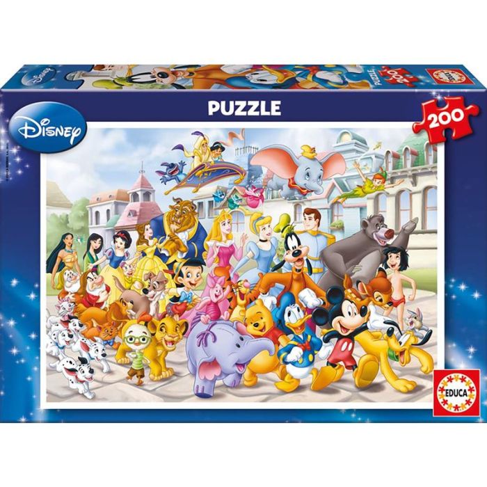 Disney Friends - Rainbow Friends- 200 Piece Puzzle