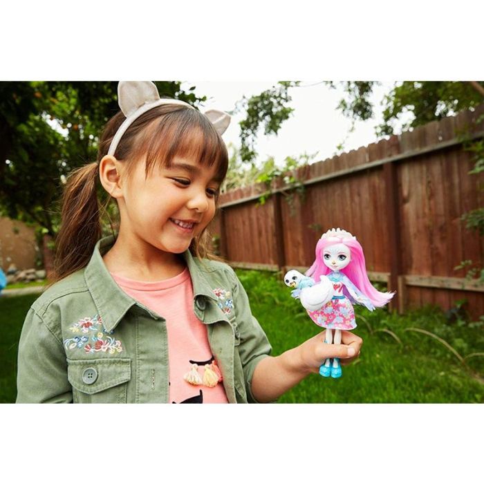 Comprar Boneca Enchantimals Saffi Swan de Mattel Loja Online Brinquedos