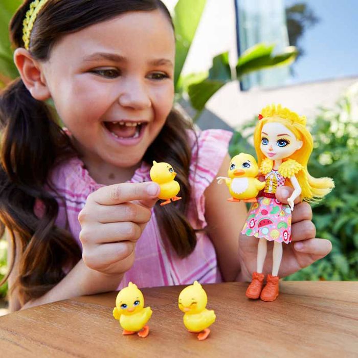Comprar Boneca Enchantimals Dina Duch e Pato Slosh de Mattel Loja Online Brinquedos
