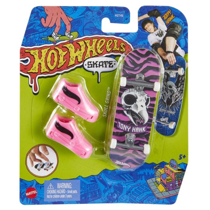 Hot Wheels Fingerboard Skate De Dedo Tony Hawk Escolha Livre