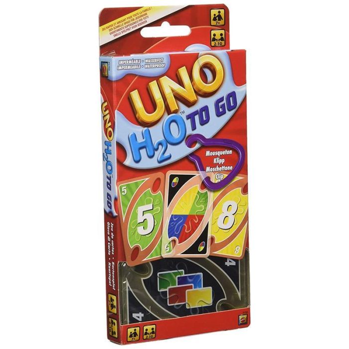 Jogo de Cartas Mattel UNO H20 To Go