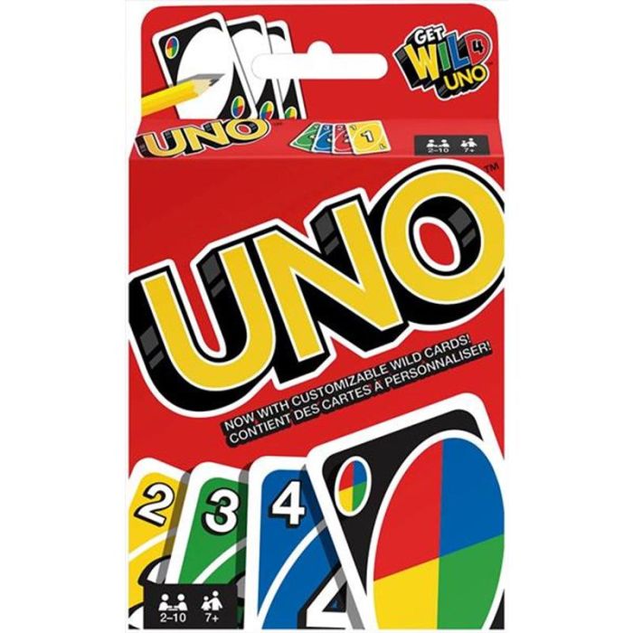 Mattel Games - UNO júnior - Jogo de cartas, Jogos cartas criança