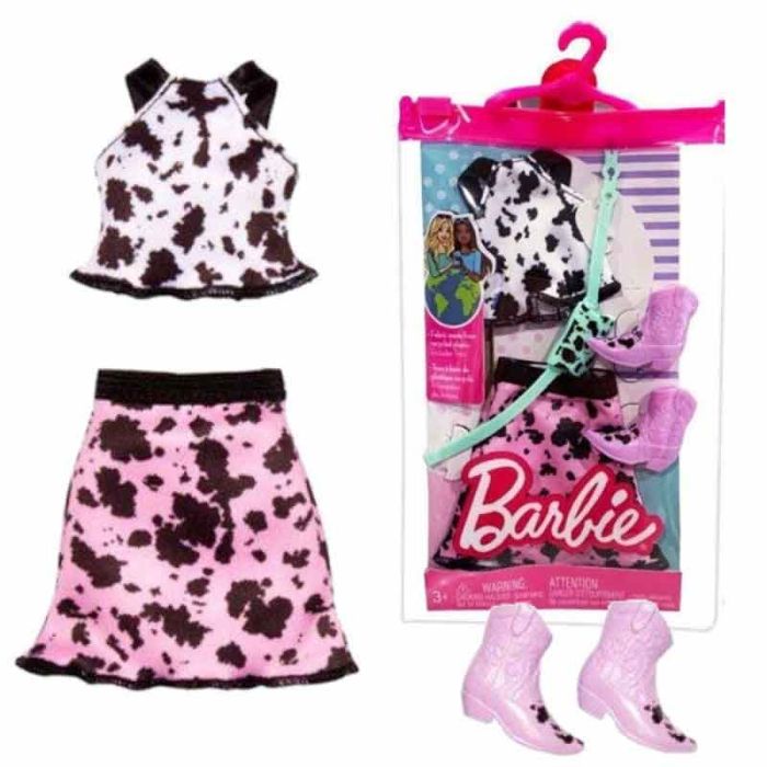 Kit c/ 50 Roupinhas Roupas Para Boneca Barbie Frozen em Promoção