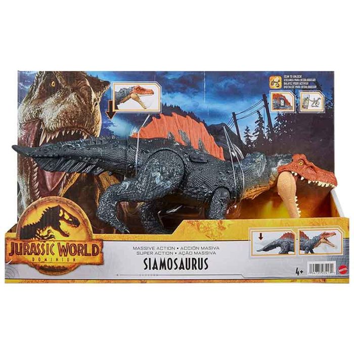 Comprar Jurassic World dinossauro Siamosaurus grande ação de