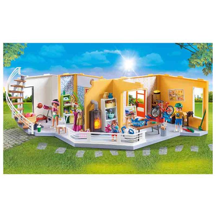 Comprar Playmobil City Life Extensao piso Casa Moderna de Playmobil Loja Online Brinquedos
