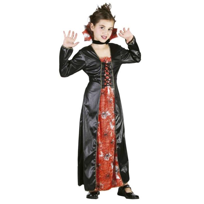 Fantasia Vampira Clássica Halloween Infantil