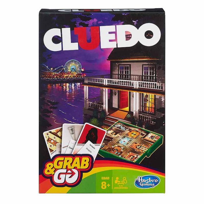 Jogo de Tabuleiro Cluedo - Jogo de Mistério - Hasbro