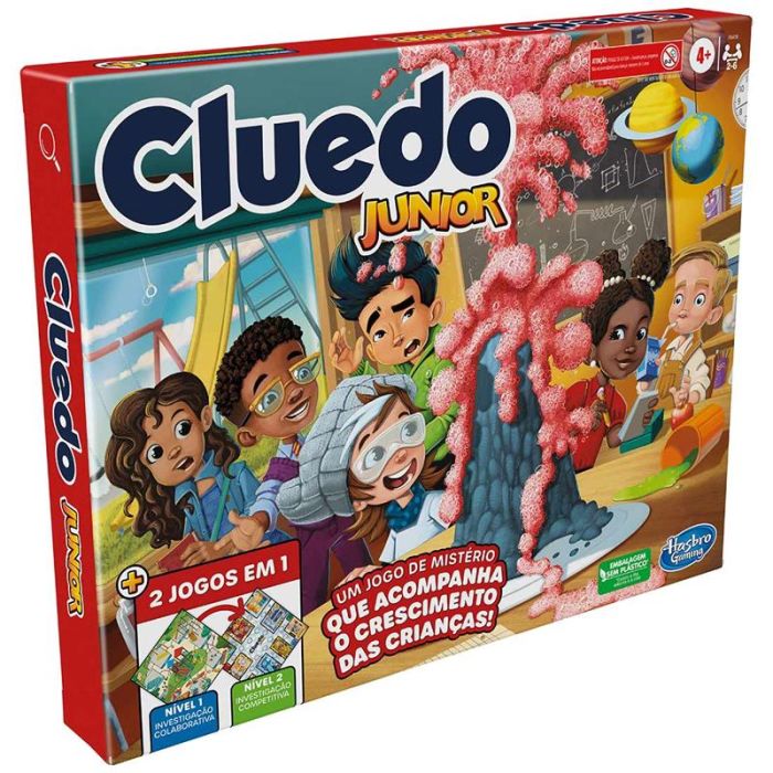 Jogo de Tabuleiro Cluedo - Jogo de Mistério - Hasbro