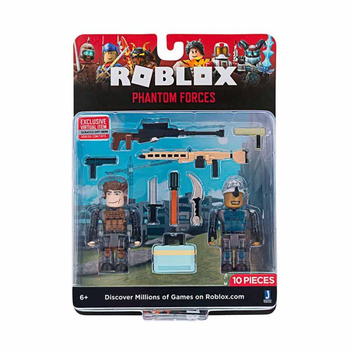 Roblox - Pack Com 4 Figuras