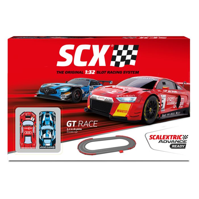 Pistas, carros e circuitos da Scalextric SCX