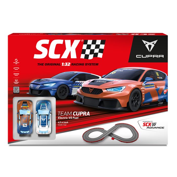 Pistas, carros e circuitos da Scalextric SCX