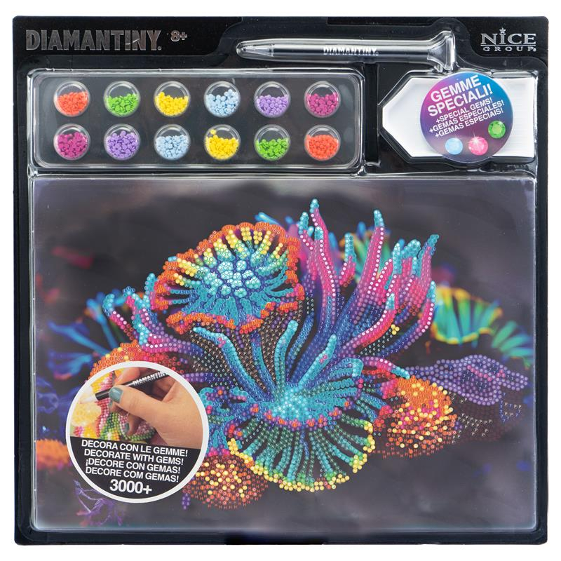 Diamantiny pintar com diamantes Anémonas