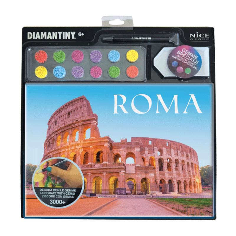 Diamantiny pintar com diamantes cidade Roma