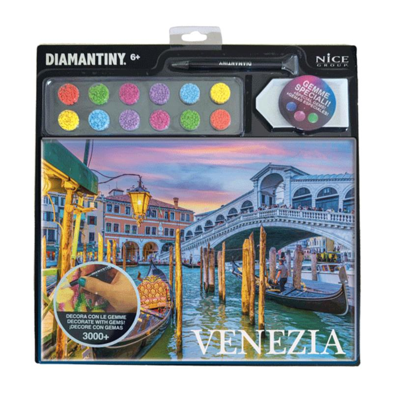 Diamantiny pintar com diamantes cidade Veneza