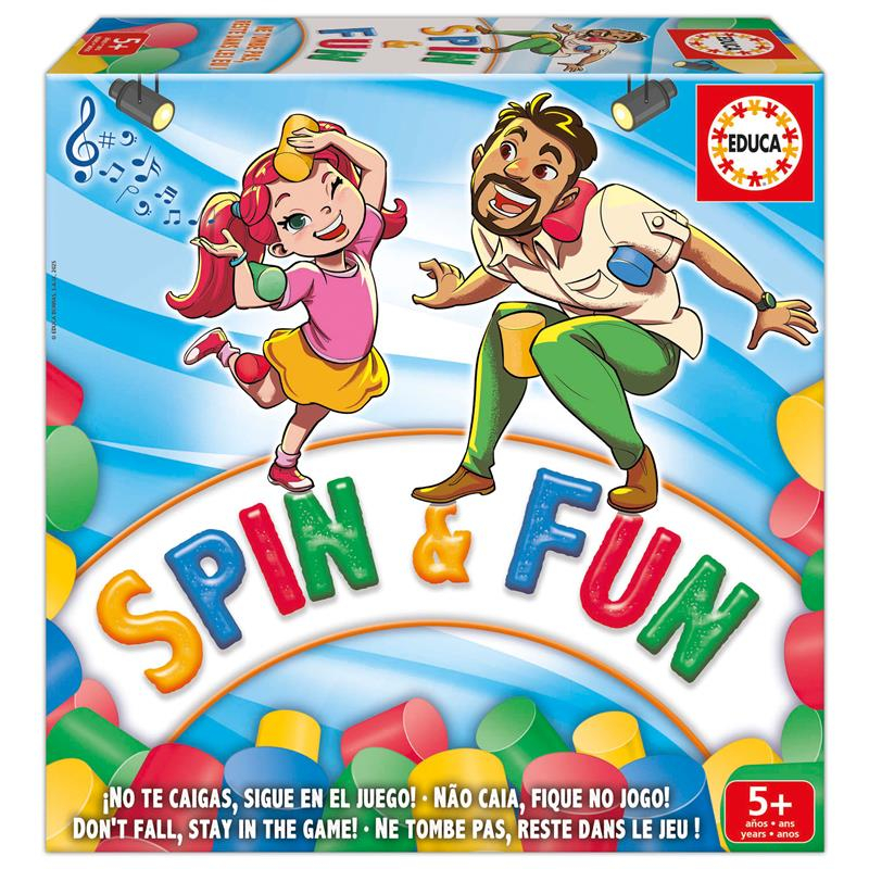 Educa jogo Spin and fun