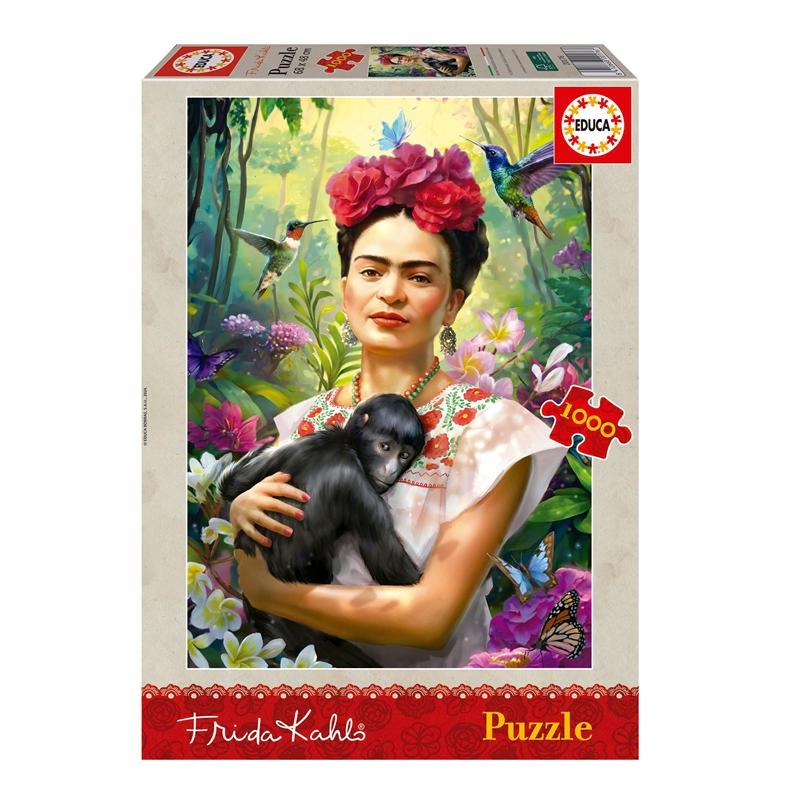 Educa puzzle 1000 Frida Khalo jardim da vida