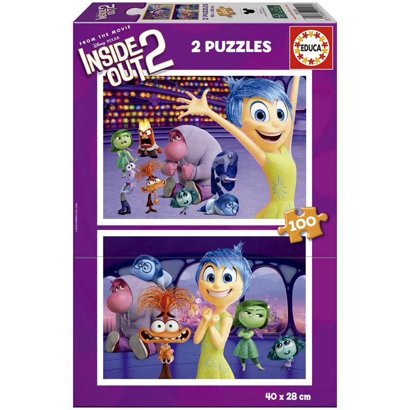 Educa puzzle 2X100 Inside Outside