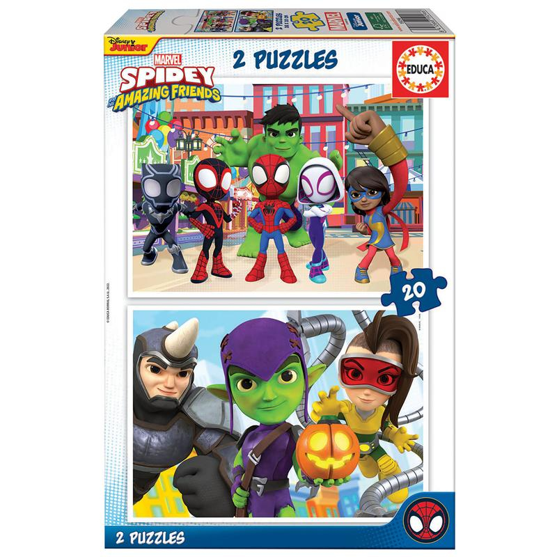 Educa Puzzle 2x20 Spidey and Friends