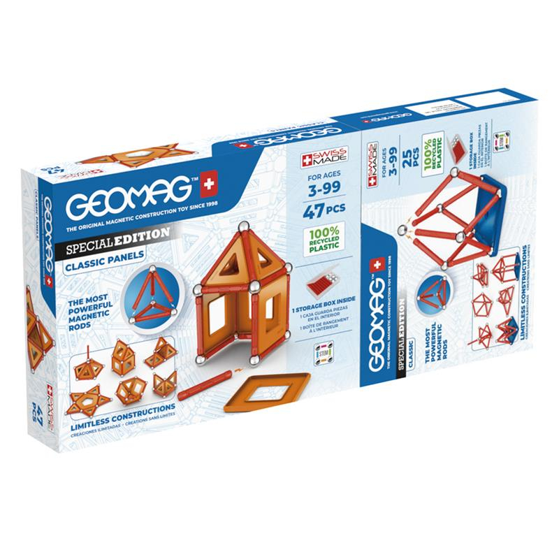 Geomag Pack especial 2 em 1 72 peças