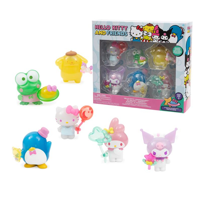 Hello Kitty conjunto 6 figuras 5cm