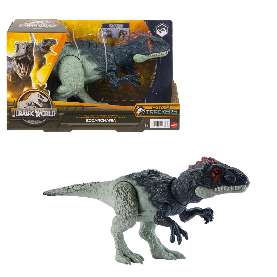 Dinossauro Jurassic World Wild Roar Eocarcharia