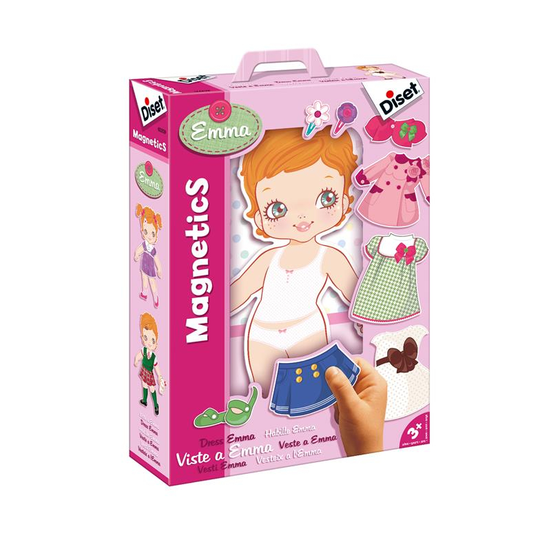 Jogo Magnéticos Veste a Emma