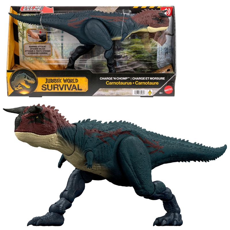 Jurassic World dinossauro Carnotaurus