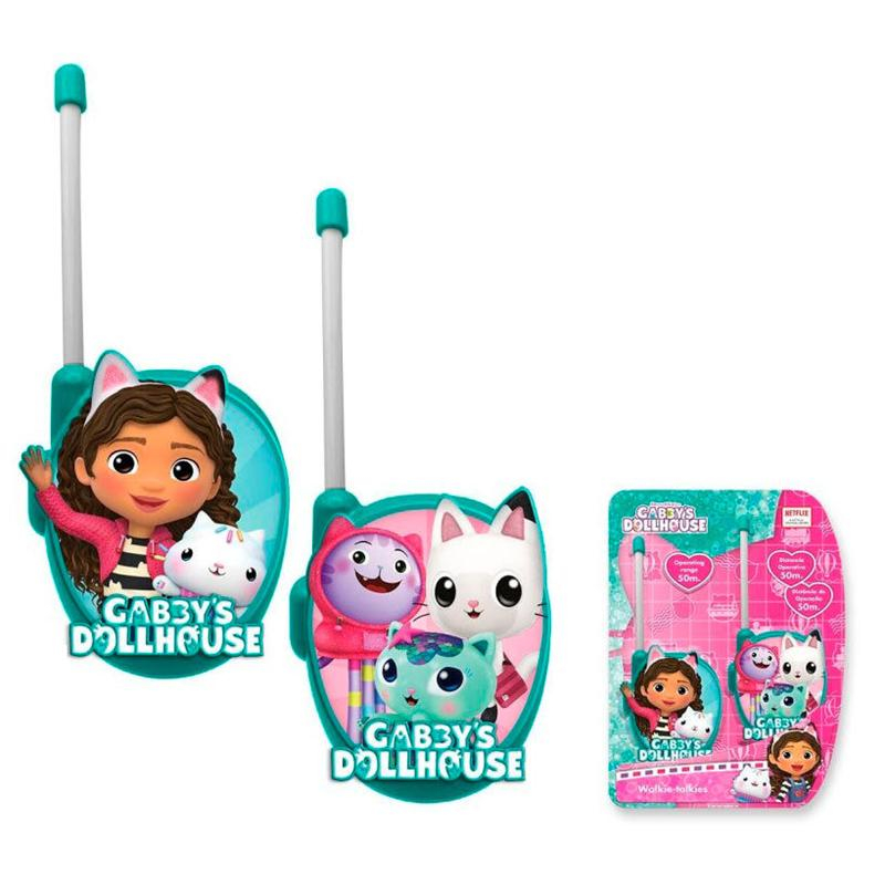 A Casa da Gabby walkie talkie com forma