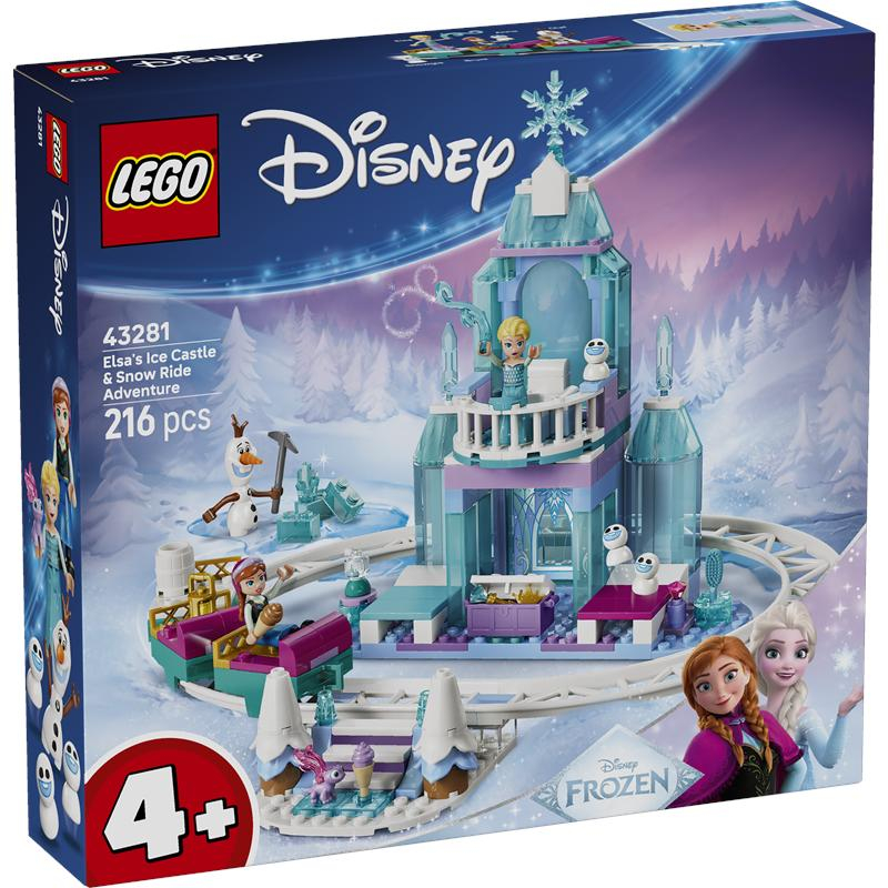 Lego Disney castelo da Elsa e aventura na neve