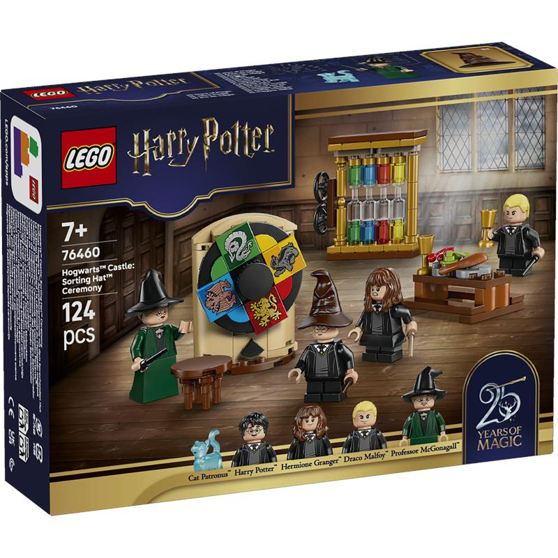 Lego Harry Potter cerimónia chapéu selecionador