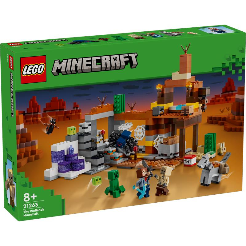Lego Minecraft o poço de minas das Terras Baldias