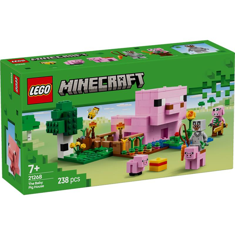 Lego Minecraft a casa do porco bebé