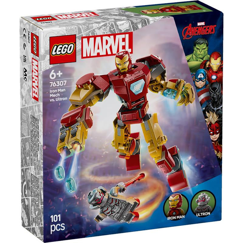 Lego Super Heróis armadura de Iron Man vs Ultron