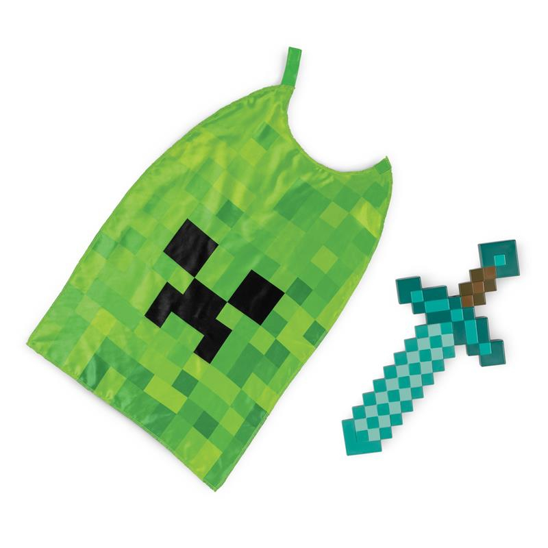 Minecraft espada e capa