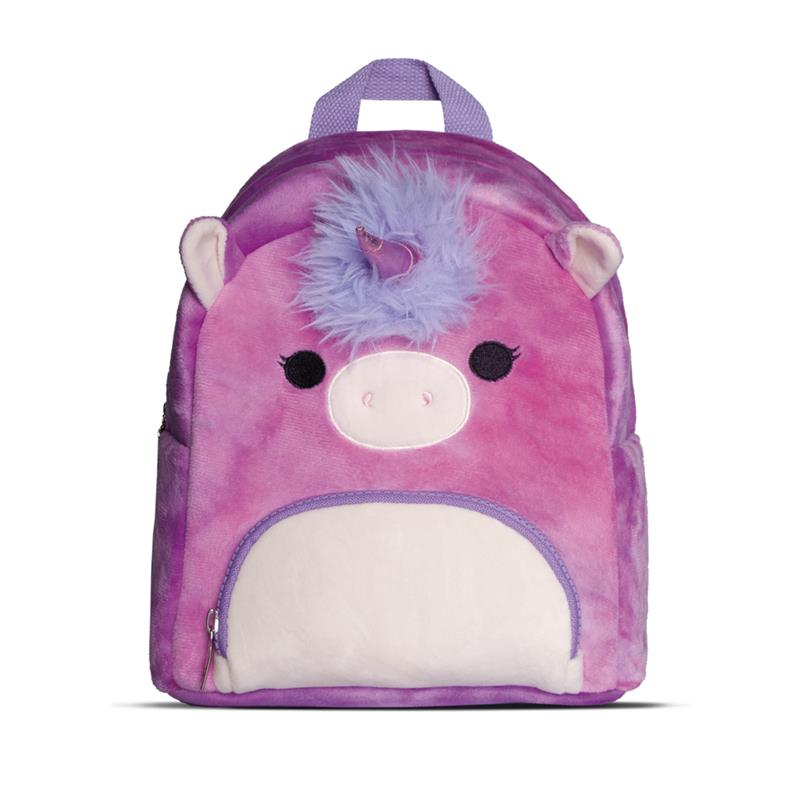 Mochila Squishmallows Lola porco rosa