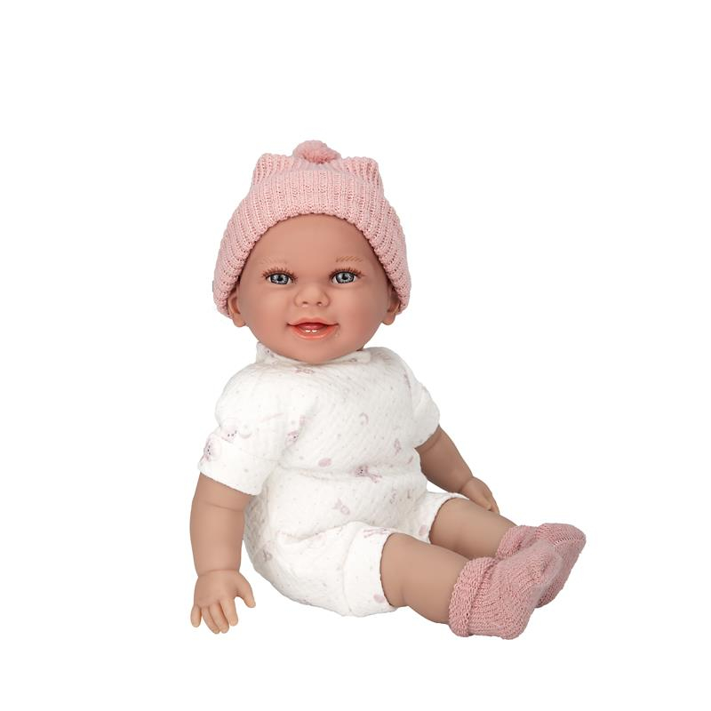 Boneca bebé Elegance 34 cm Babyto mecanismo riso