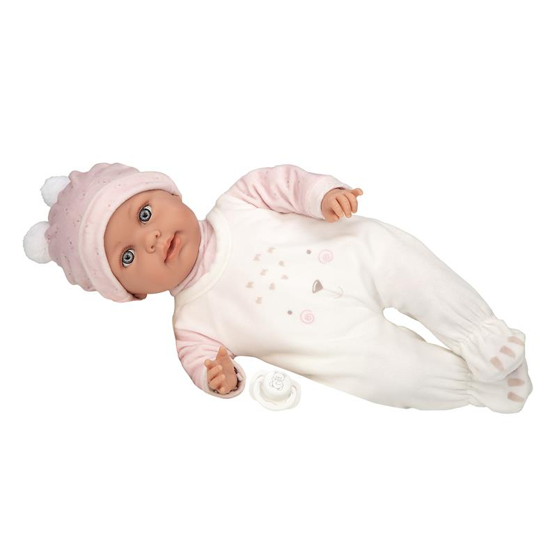 Boneca bebé Elegance 42 cm Roy mecanismo choro